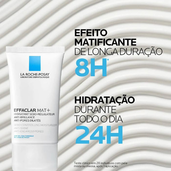La Roche Posay Effaclar Mat+ Creme Hidratante, 40 ml