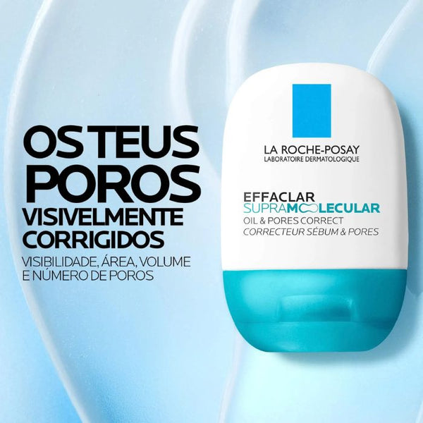 La Roche Posay Effaclar Supramolecular Corretor de Sebo e Poros Gel, 40 ml