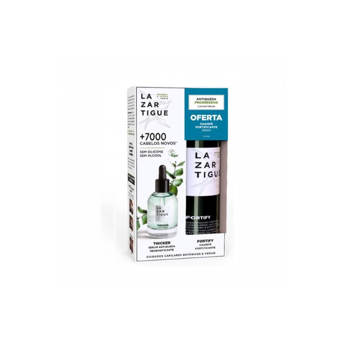 Lazartigue Thicker Sérum, 50 ml + Oferta Fortify Champô, 250 ml