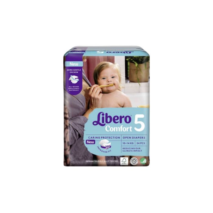Libero Comfort 5, 10-14 Kg, 24 Unidades