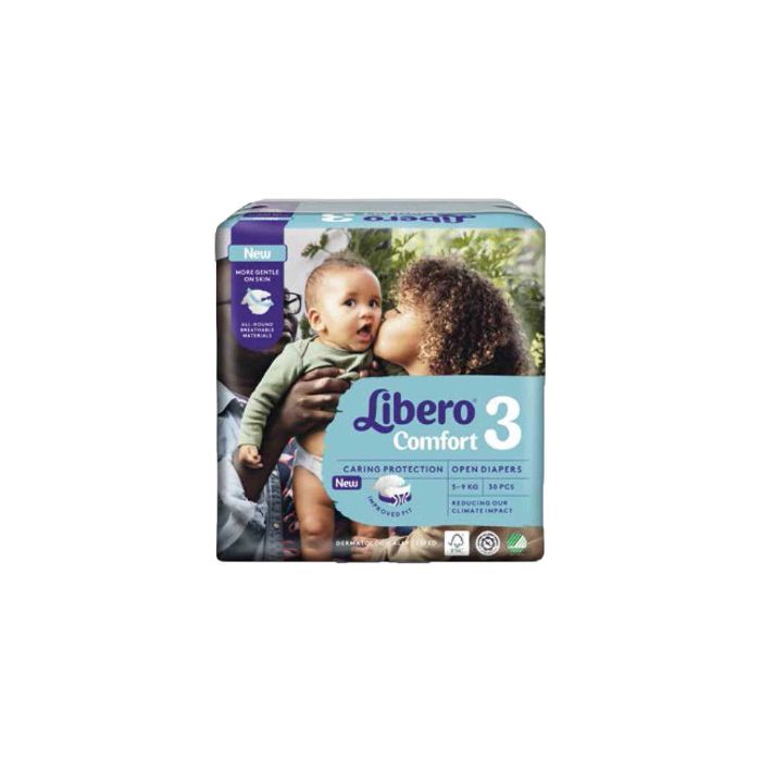 Libero Comfort 3, 5-9 Kg, 30 Unidades