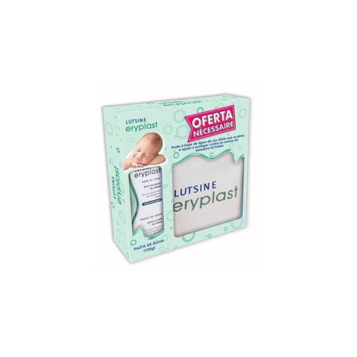 Lutsine Eryplast Pasta de Água, 125 g + Necessaire Proteção Fralda Bebé