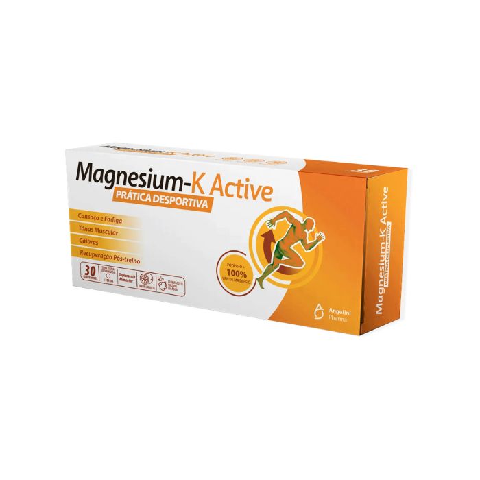 Magnesium-K Active, 30 Comprimidos Efervescentes