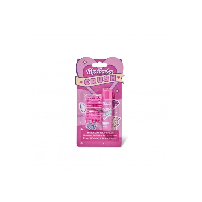 MARTINELIA HAIR CLIPS AND LIP BALM R.11101