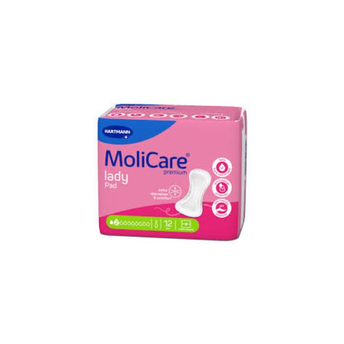 Molicare Lady Pad 2 Gotas, 12 Pensos