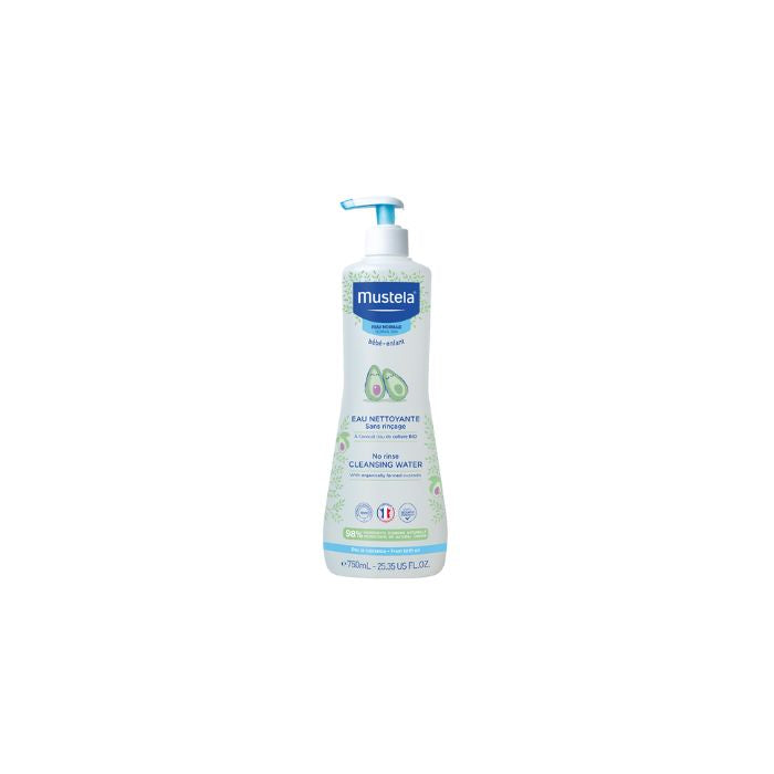 Mustela Bebé Água de Limpeza Sem Enxaguamento Preço Especial, 750 ml
