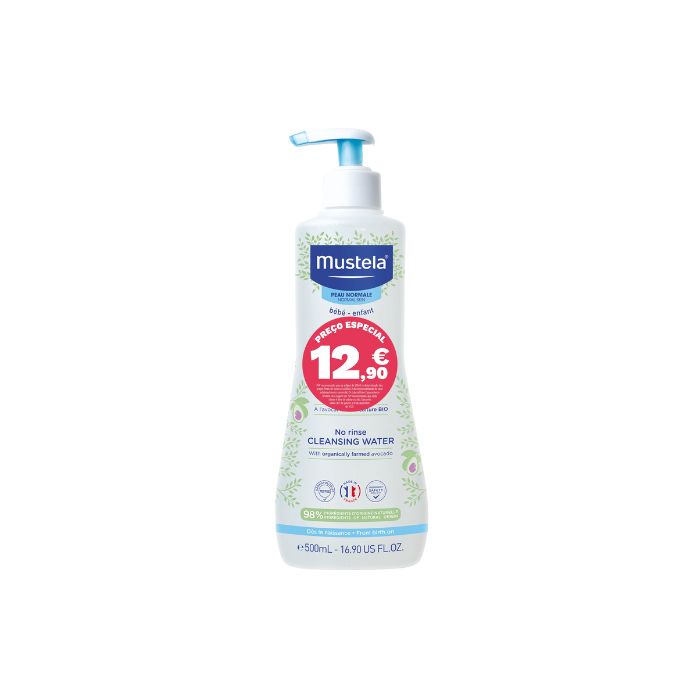 Mustela Água de Limpeza Sem Enxaguamento Preço Especial, 500 ml