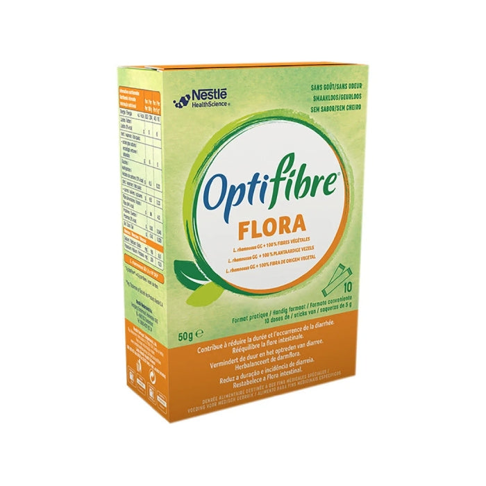 Nestlé Optifibre Flora Pós Solução Oral, 5 g x 10 Saquetas