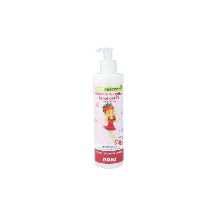 Nosa Protect Máscara Capilar Morango & Árvore do Chá, 250 ml
