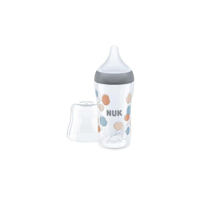 Nuk Perfect Match Biberão Silicone Balões +3M, 260 ml