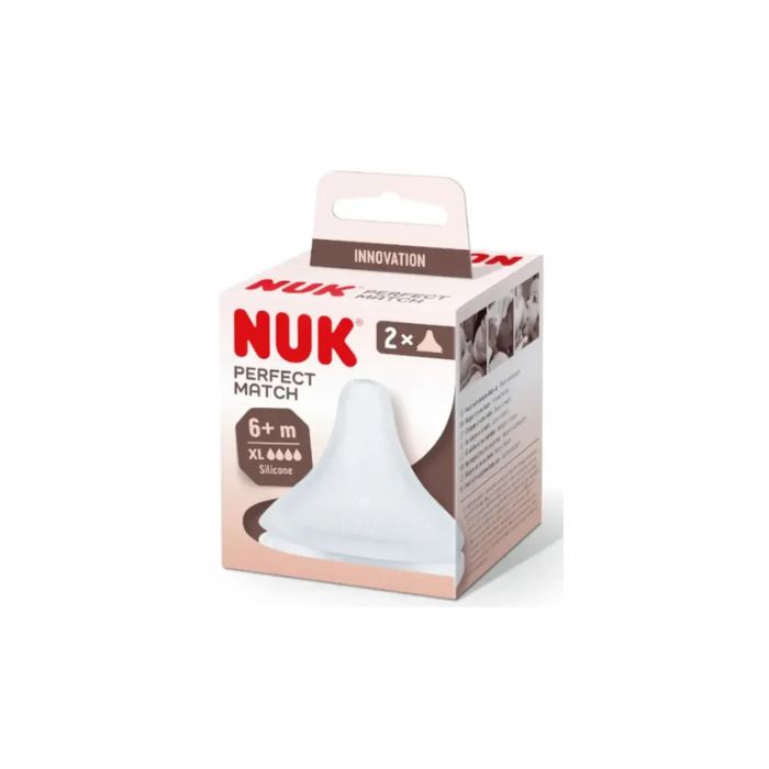 Nuk Perfect Match Tetina Silicone Tamanho XL +6m, x2