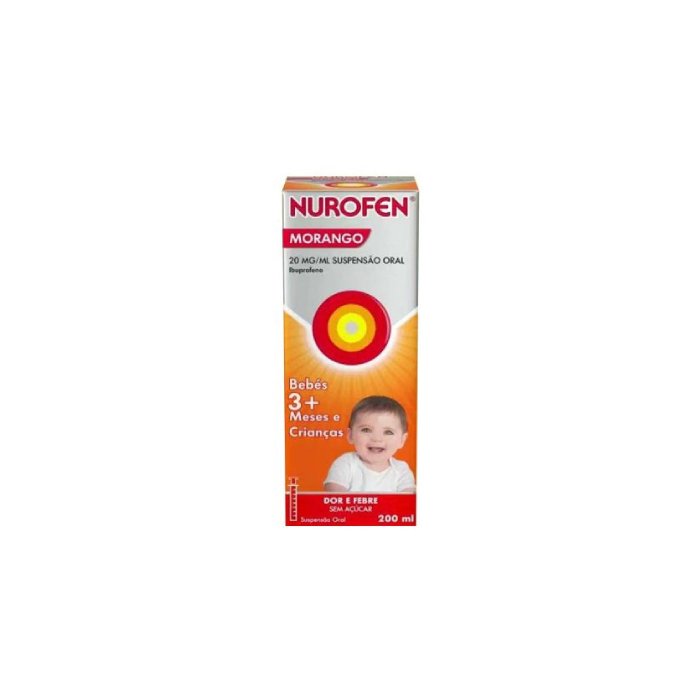 NUROFEN SABOR A MORANGO XAROPE