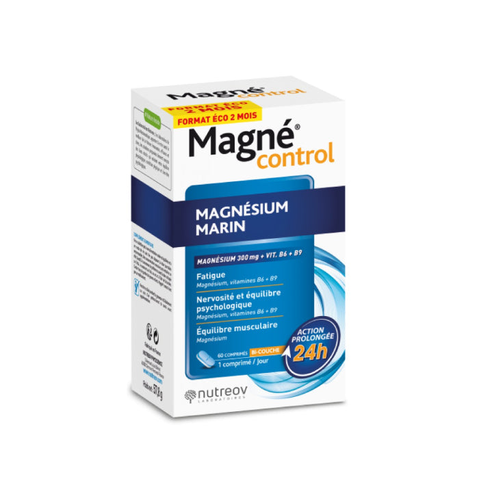 Nutreov Magné Control Magnésio, 60 Comprimidos
