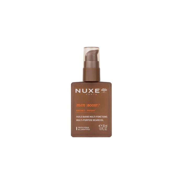 Nuxe Men Boost Óleo Barba Multifunções, 30 ml