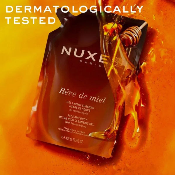 Nuxe Rêve De Miel Gel Limpeza Eco, 400 ml