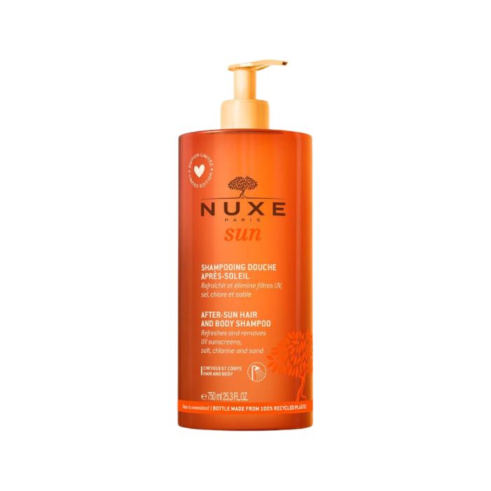 Nuxe Sun Champô e Gel Duche Pós-Solar, 750 ml