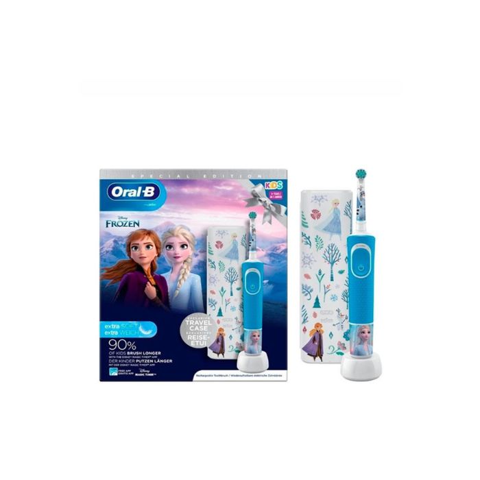 Oral-B PRO Kids3+ Frozen Escova Elétrica Travel Edition