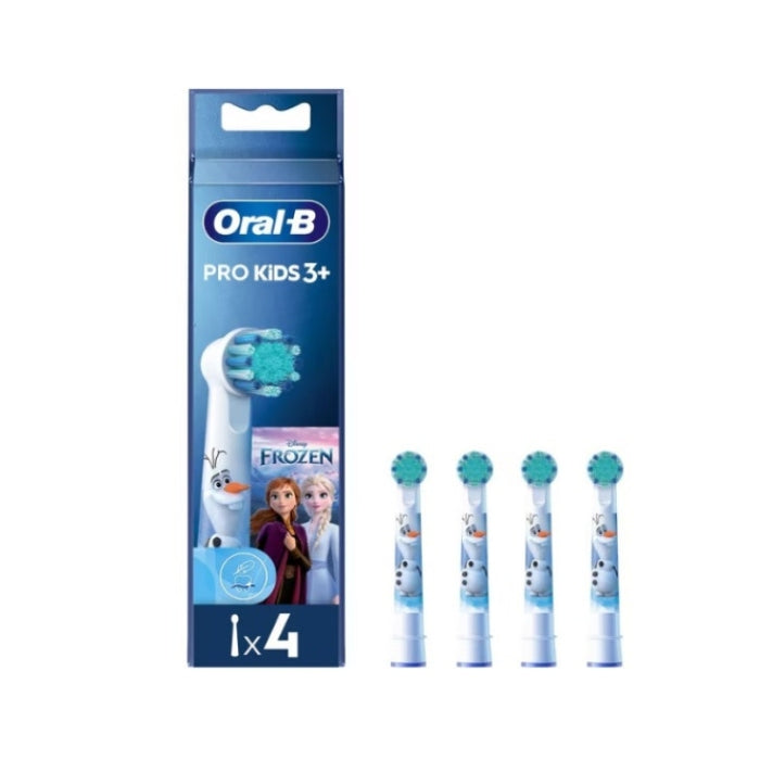 Oral B Frozen Recargas Escova Elétrica, 4 Unidades