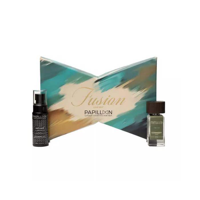 Papillon Coffret Fusion Parfum Connery 30 ml + Anti-Age 50 ml