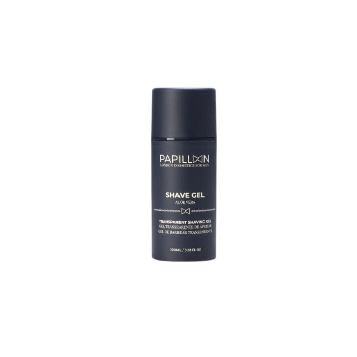 Papillon Gel Barbear Aloé Vera Transparente, 100 ml