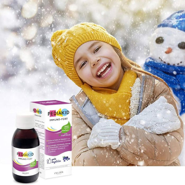 Pediakid Imuno-Fort Solução Oral Sabor a Mirtilo, 125 ml