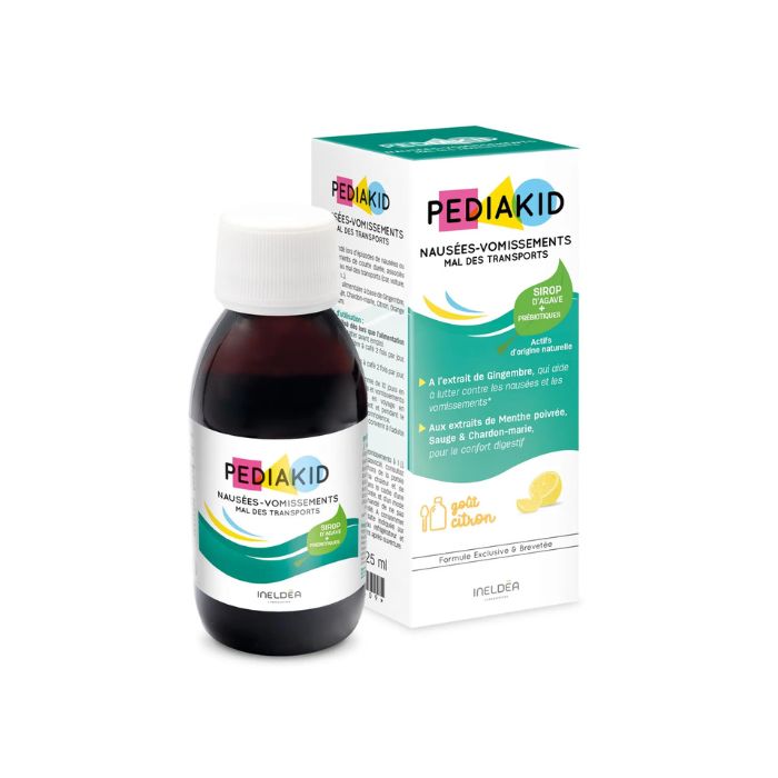 Pediakid Náusea/Enjoos Solução Oral Sabor Limão, 125 ml