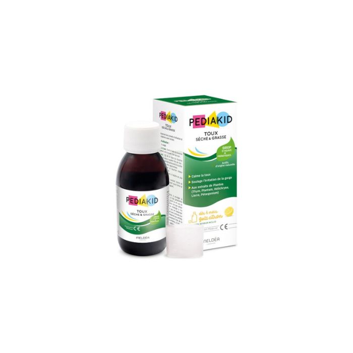 Pediakid Xarope Tosse Seca Sabor Limão, 125 ml