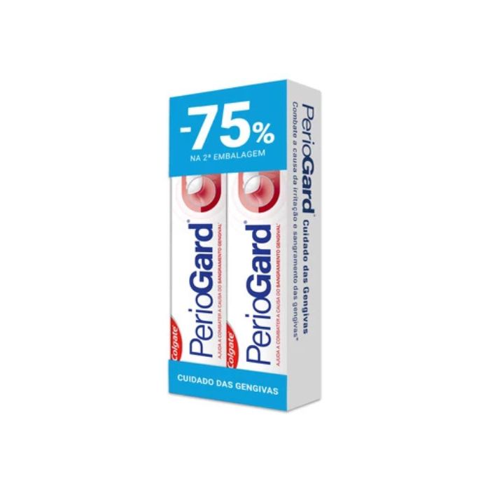 Periogard Cuidado das Gengiva Pasta, 75ml x 2 -75%