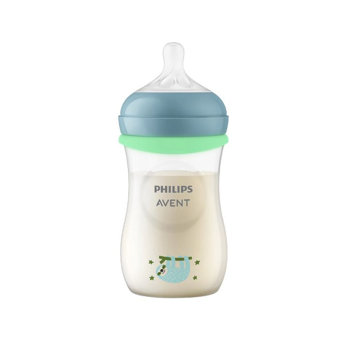 Philips Avent Biberão Natural Response Nighttime Brilha no Escuro 3-6m, 260 ml