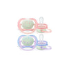 Philips Avent Chupetas Ul Air Nt  0-6M Girl X 2