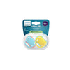 Philips Avent Ultra Air Chupeta Azul e Amarela 18M+, 2 Chupetas