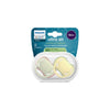 Philips Avent Ultra Air Chupeta Verde e Amarela 18M+, 2 Chupetas