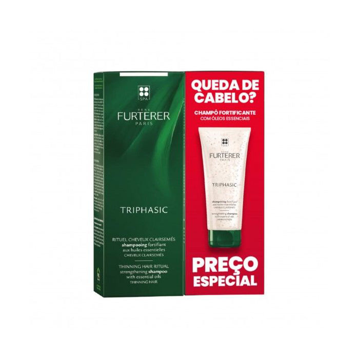 René Furterer Triphasic Champô Estimulante 2 X 200 ml Preço Especial