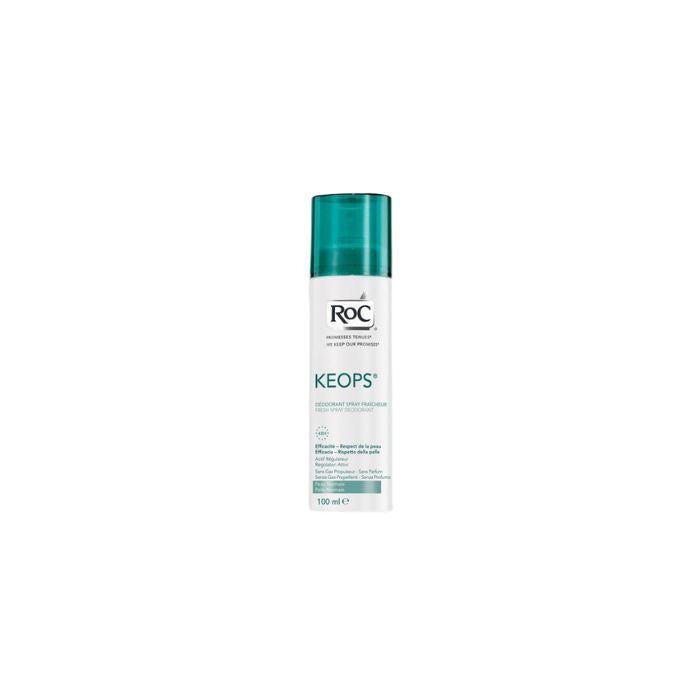 Roc Keops Desodorizante Spray Fresco, 100 ml