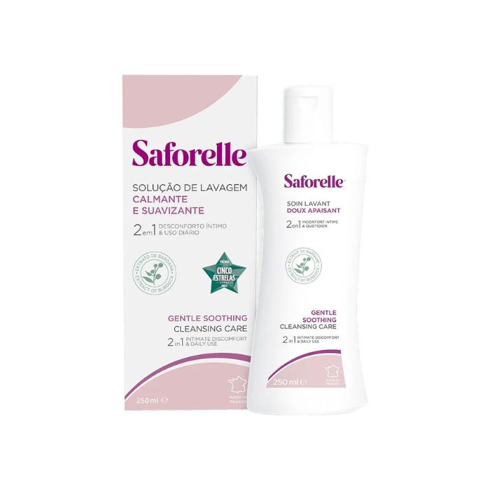 Saforelle Higiene Intima Solução Hipoalergénica, 250 ml