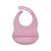 Saro Babete em Silicone Rosa, 1 Unidade