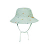 Saro Bee Happy Chapéu UV Sol Verde Abelhas Tamanho 6-18 Meses