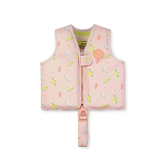 Saro Colete Flutoador M Tropicool Pink, 3-6 anos