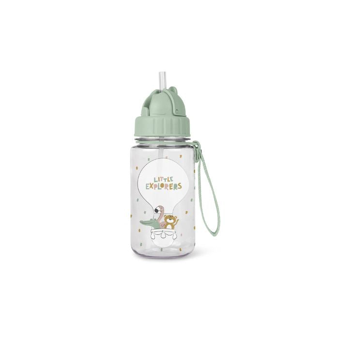 Saro Garrafa Palhinha Verde "Little Explorers"