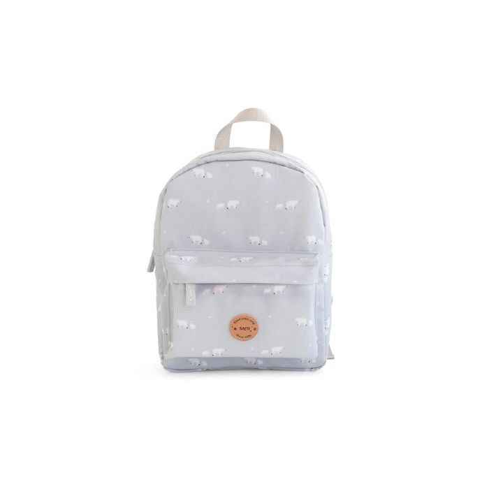 Saro Mochila Infantil Ursos Cinza