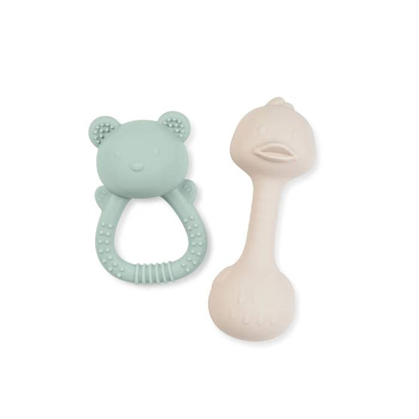 Saro Mordedores Tiny Treasures Verde, 2 Unidades