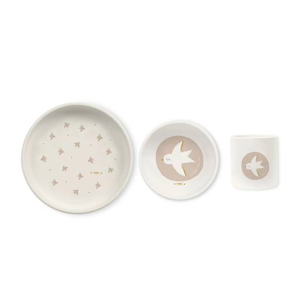 Saro Set Alimentação Foodie Birds
