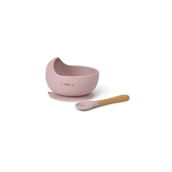 Saro Set Alimentação Nordic Wave Rosa