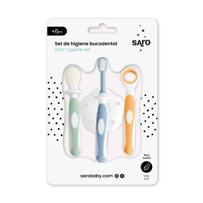 Saro Set Higiene Oral Azul