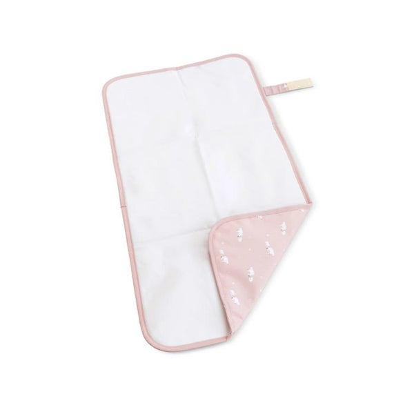 Saro Trocador Portátil Compacto Urso Rosa