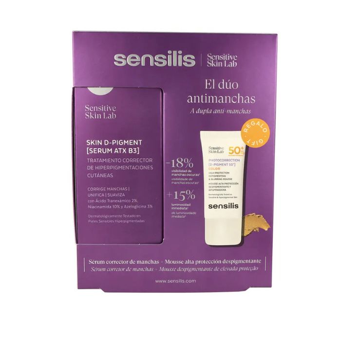 Sensilis Skin D-Pigment [Serum ATX B3], 30 ml + Oferta Photocorrection [D-Pigment 50+] Colour, 15 ml