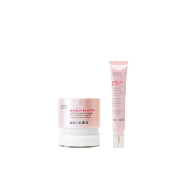 Sensilis Coffret Natal Skin Glow Glyco Gel + K Eye Contorno de Olhos