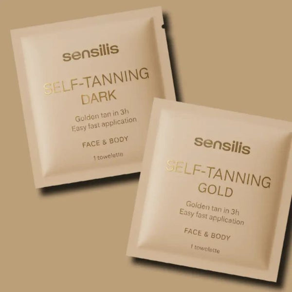 Sensilis Self Tanning Toalhitas Autobronzeadoras Gold, 6 Toalhitas