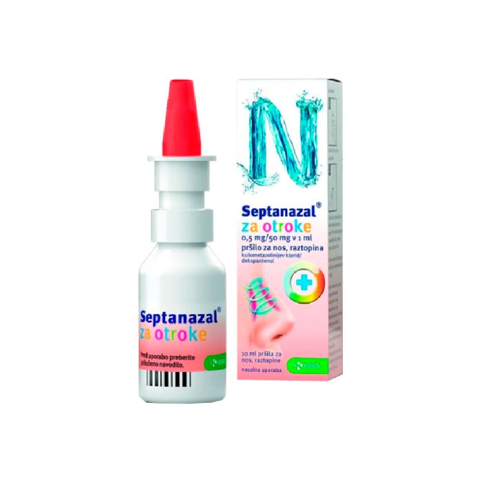 Septanazal Crianças 0.5MG+50MG/ML