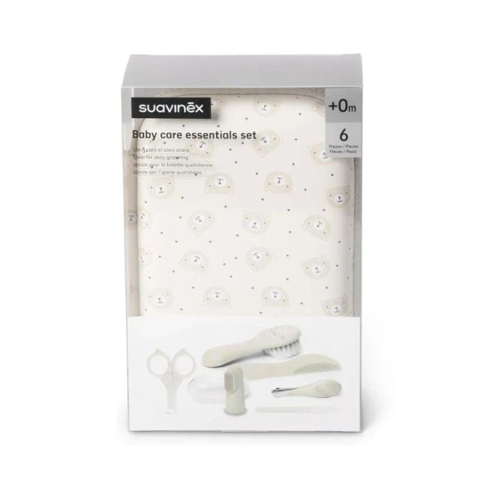 Suavinex Baby Care Kit Manicure Verde Neutro, 0m+